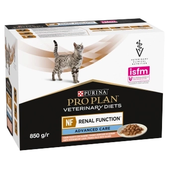 PURINA Pro Plan Veterinary Diets NF Renal Function Cat Salmon 10x85g