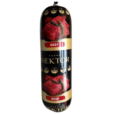 Barretta di cibo per cani Premium Hektor con manzo 900g