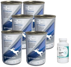 TROVET RRD Hypoallergenic - Rabbit (per cani) 400g - latta + LAB-V Immuno Hard – Rafforzamento dell'immunità per cani e gatti 90 capsule
