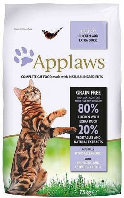 APPLAWS Complete Dry Adult Chicken With Duck 7,5kg