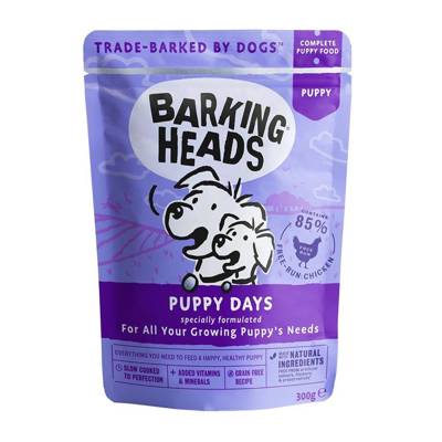 Barking HeadsPuppy Days bustina per cuccioli 300g 
