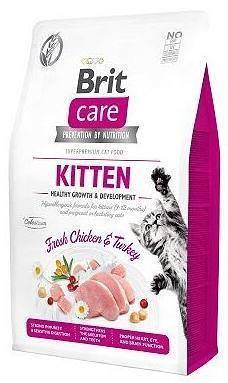 Brit Care Cat Grain-Free Kitten Healthy Growth & Development Pollo e tacchino 400g