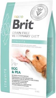 Brit Grain Free Veterinary Diet Dog Struvite Uovo e piselli 2kg
