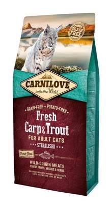 Carnilove Cat Fresh Carp&Trout Sterilised For Adult 6kg