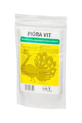 LAB-V Pióra  Vit - Miscela di mangimi complementari per pollame per il miglioramento del piumaggio 0,5 kg
