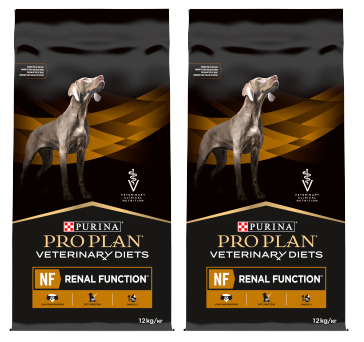 PRO PLAN Veterinary Diets NF Renal Function Cibo secco per cani 2x12 kg