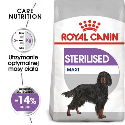 ROYAL CANIN CCN Maxi alimento secco sterilizzato da 12 kg per cani adulti, di taglia grande e sterilizzati
