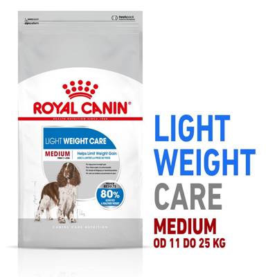 ROYAL CANIN CCN Medium Light Weight Care 12kg alimento secco per cani adulti, razze medie con tendenza al sovrappeso