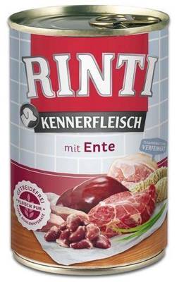 Rinti Kennerfleisch Ente cibo umido per cani - anatra 400g
