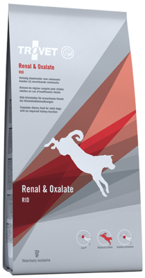 TROVET RID Renal & Oxalate (per cani) 3kg