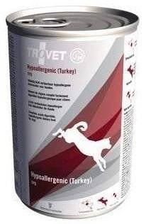 TROVET TPD Hypoallergenic - Tacchino (per cani) 12x400g - lattina